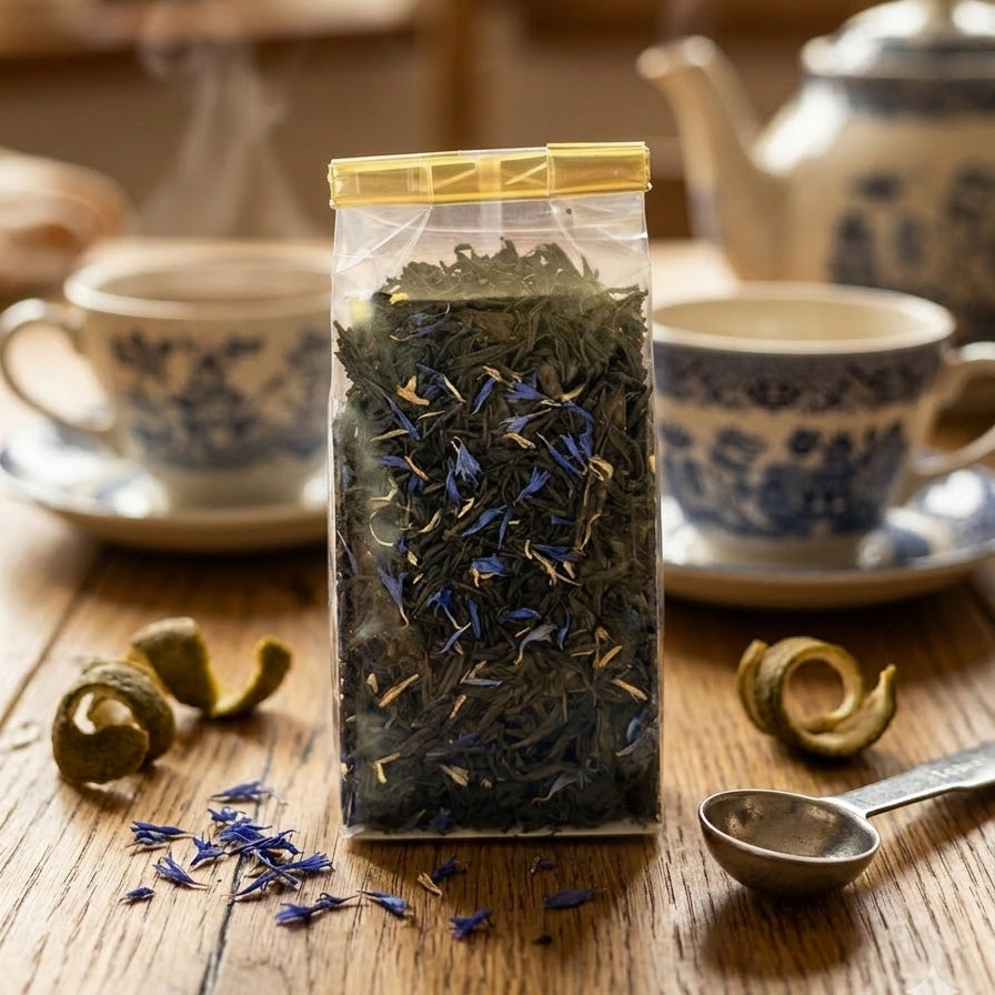 Sort Te – "Earl Grey Blue" (40 g)