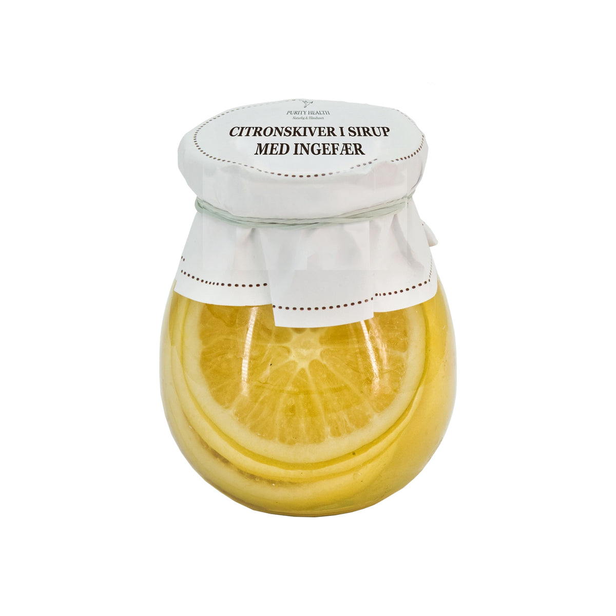 Citroner i Ingefærsirup – Håndlavet (260g)