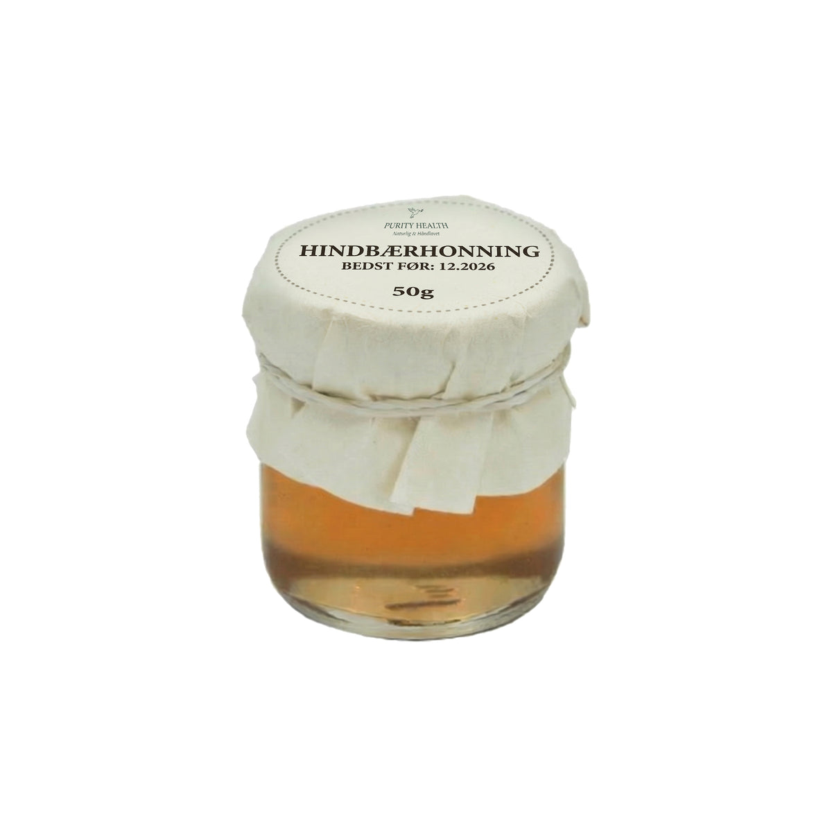 Hindbærhonning (50 g) – 100% Naturlig