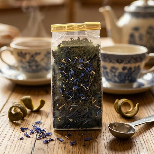 Sort Te – "Earl Grey Blue" (40 g)